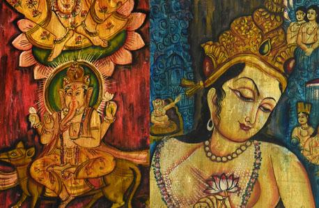 Hand Painted Vintage Culture