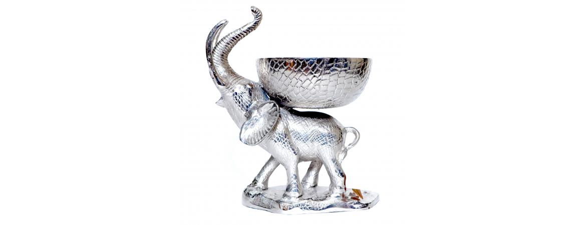 Elephant with Bowl