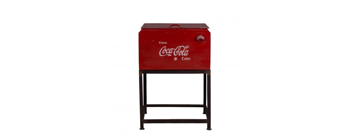 Coca Cola Cooler Box on Stand