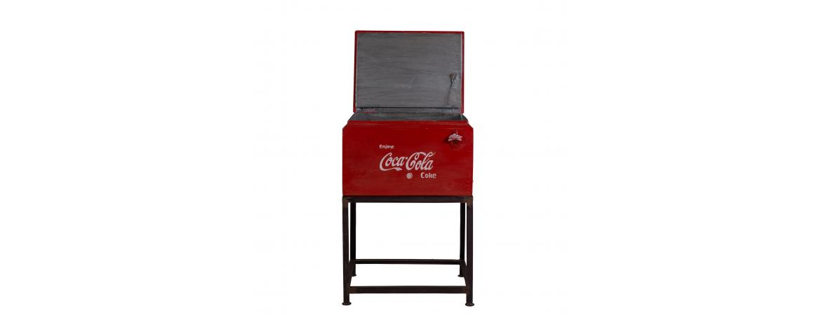 Coca Cola Cooler Box on Stand