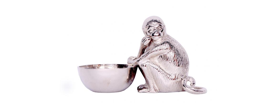 Monkey with Bowl