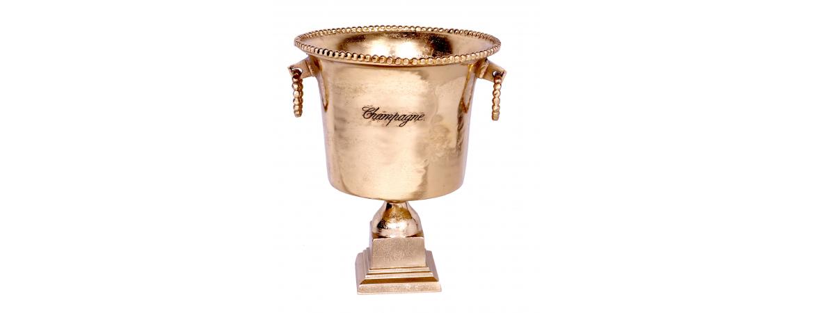 Large Bronze Champagne Cooler