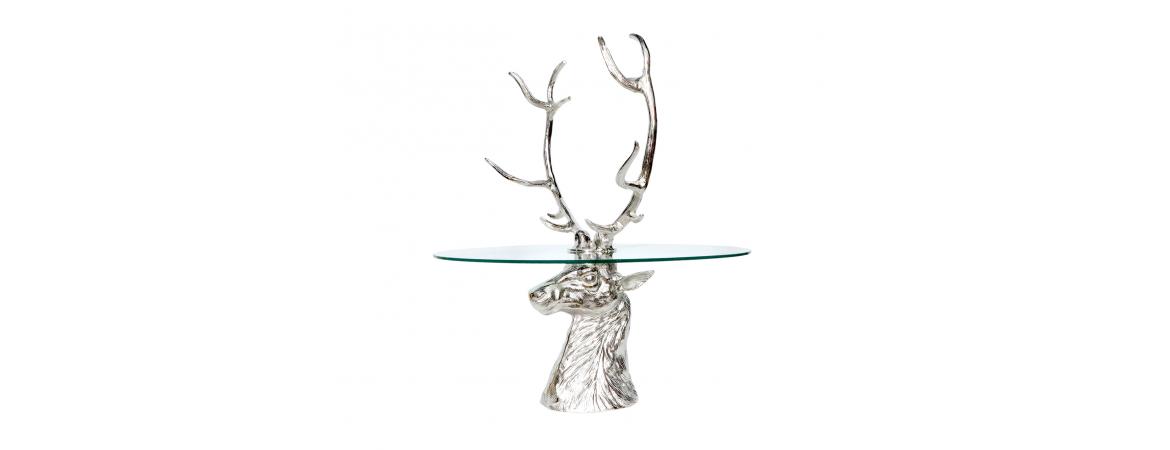 Deer Glass Table