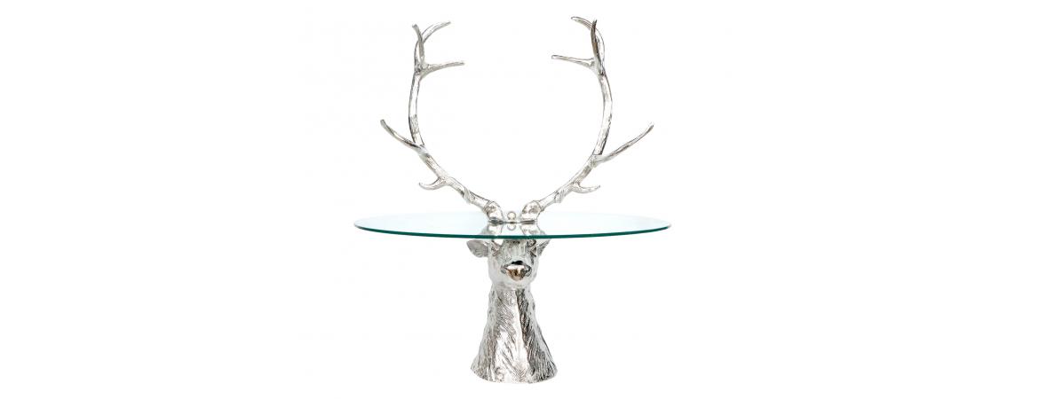 Deer Glass Table