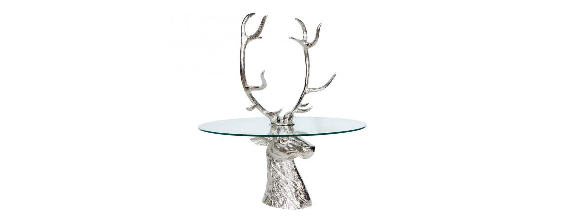 Deer Glass Table