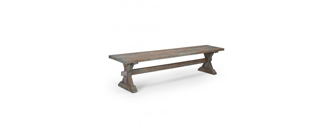 Reclaimed Wooden Bench