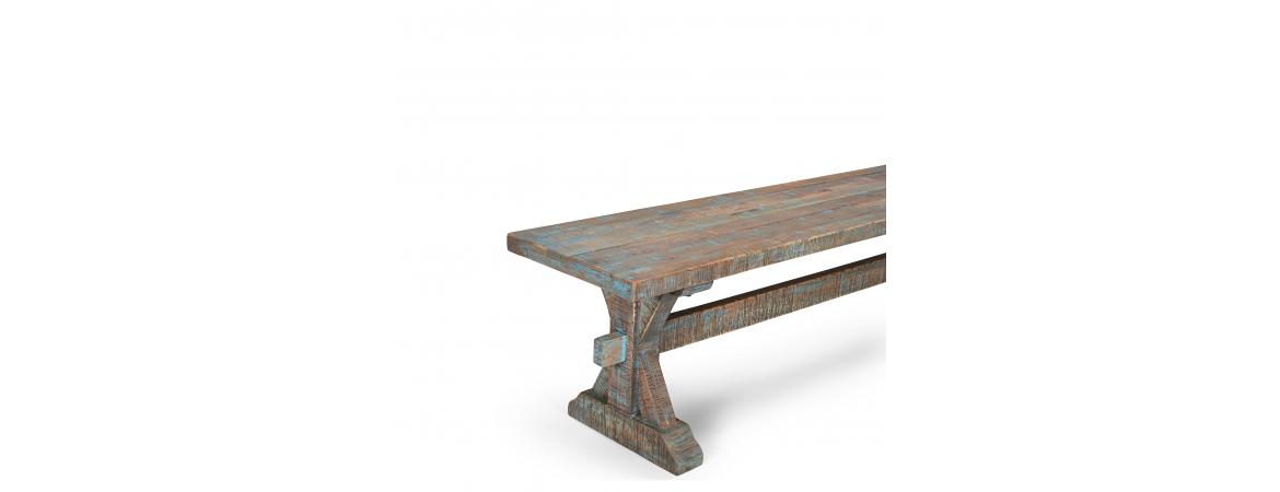 Reclaimed Wooden Bench