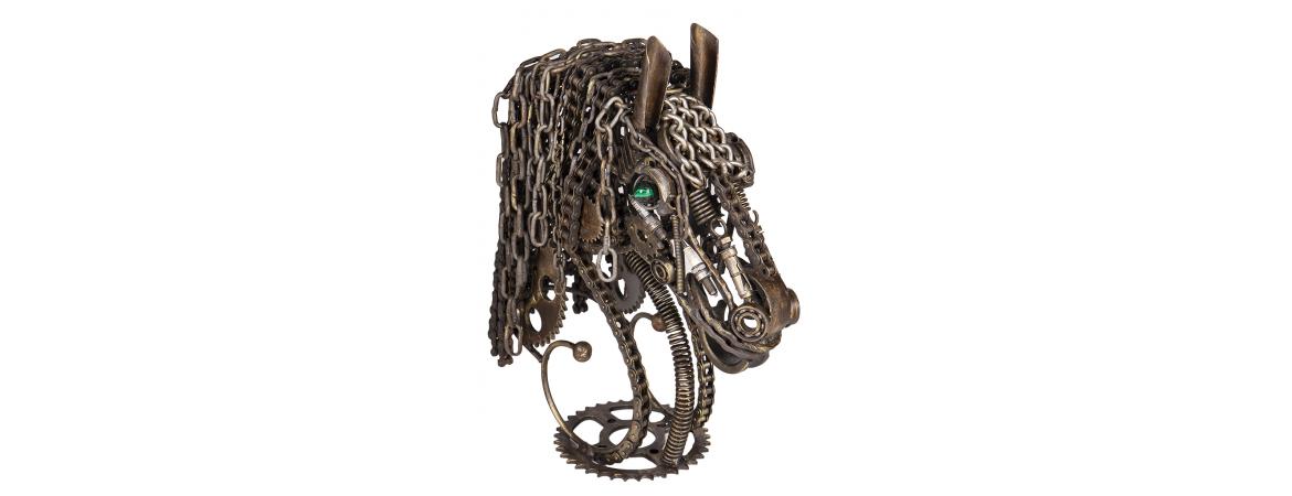 Wrought Iron Horse Head