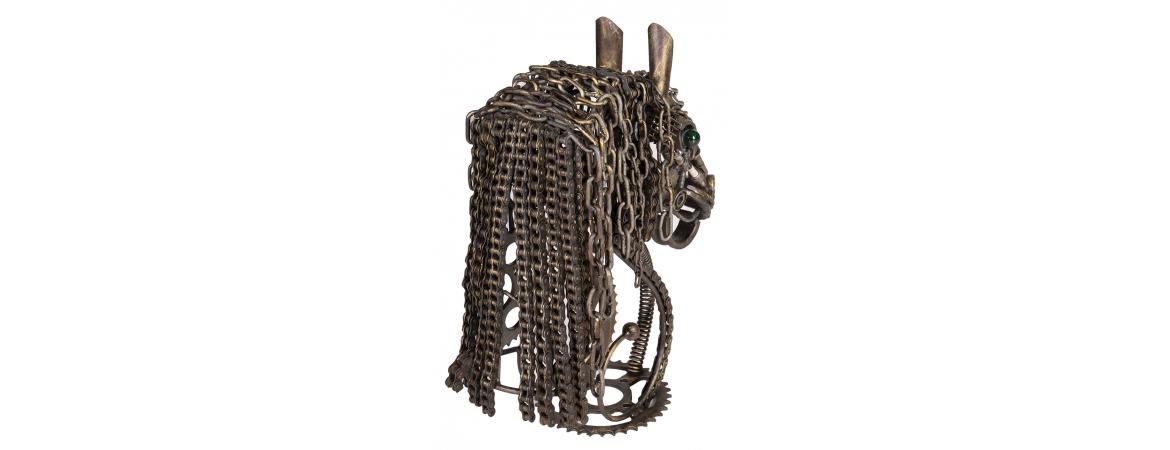 Wrought Iron Horse Head