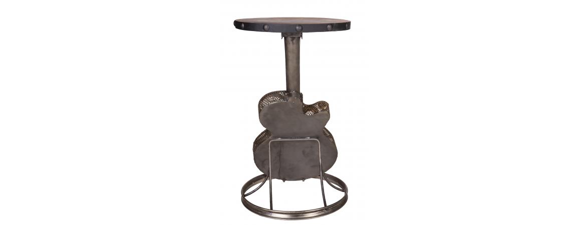 Wrought Iron Guitar Table