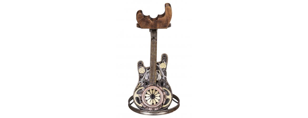 Wrought Iron Guitar Chair