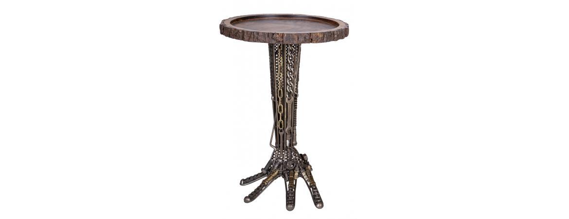 Wrought Iron Hand Table