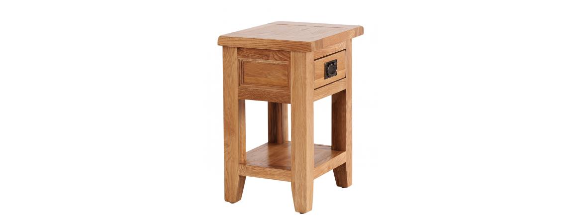 1 Drawer 1 Shelf Bedside Table