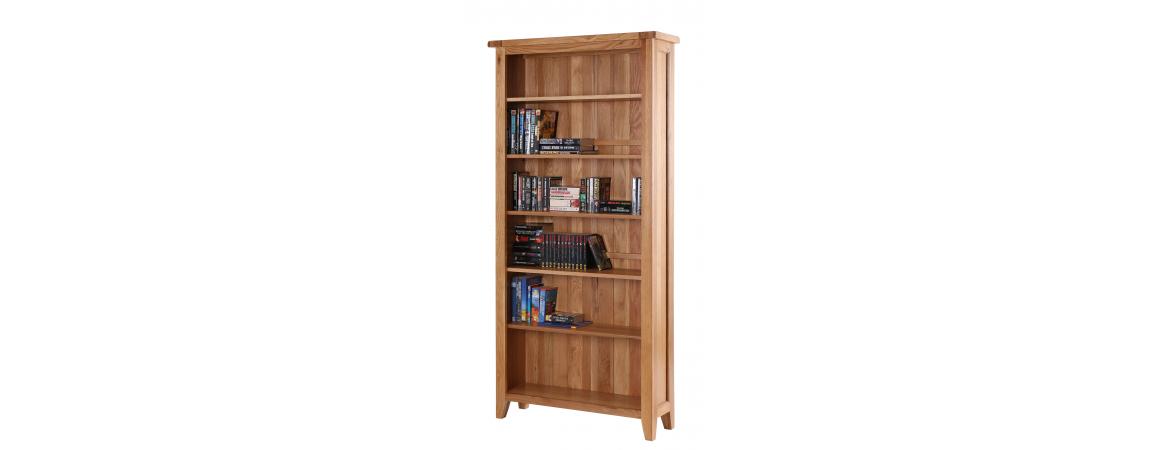 Bookcase with 5 Adjustable Shelves