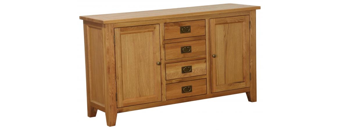 4 Drawer 2 Door Buffet