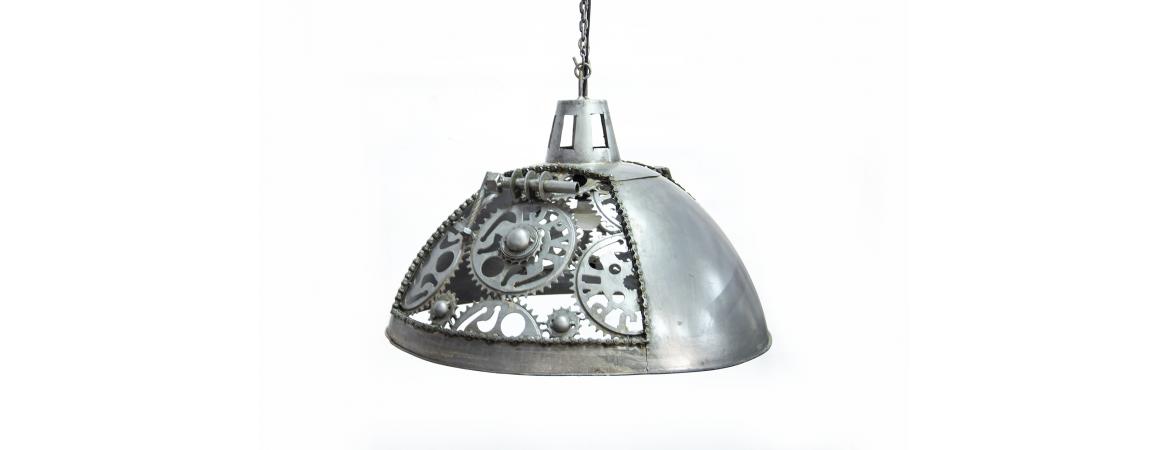 Round Cog Ceiling Pendant Light