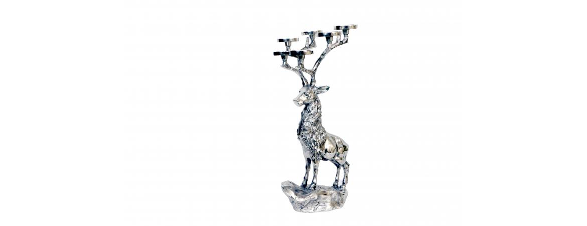 Deer Candle Holder H70cm