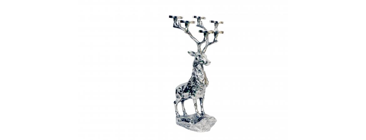 Deer Candle Holder H70cm