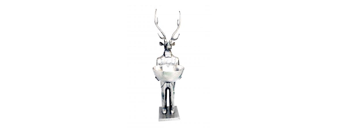 Deer with Bowl H218cm