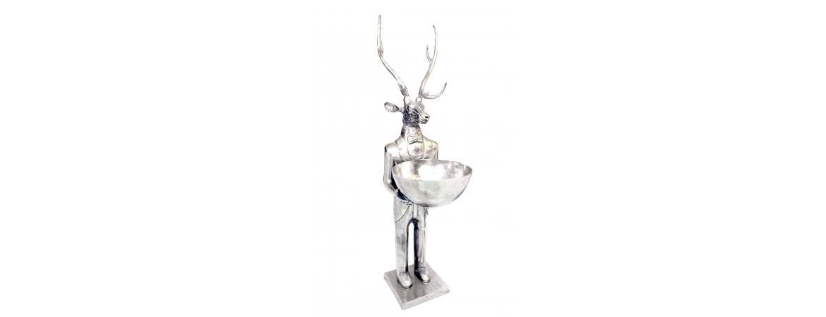 Deer with Bowl H218cm