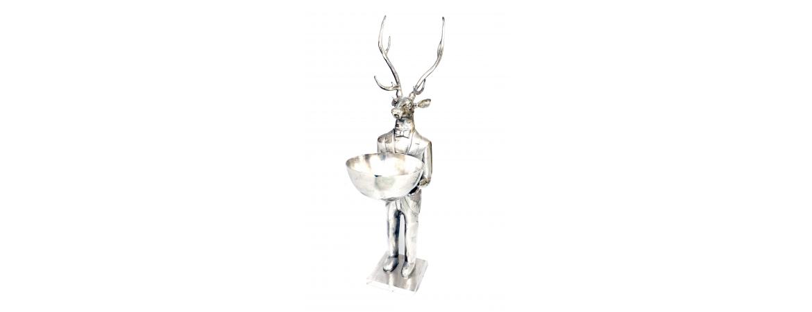 Deer with Bowl H218cm