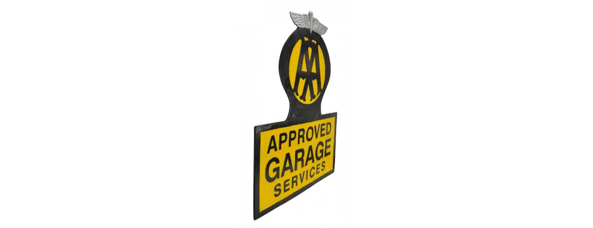 AA Approved Garage Wall Plaque (large)