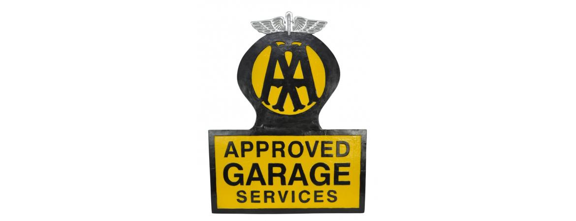 AA Approved Garage Wall Plaque (large)