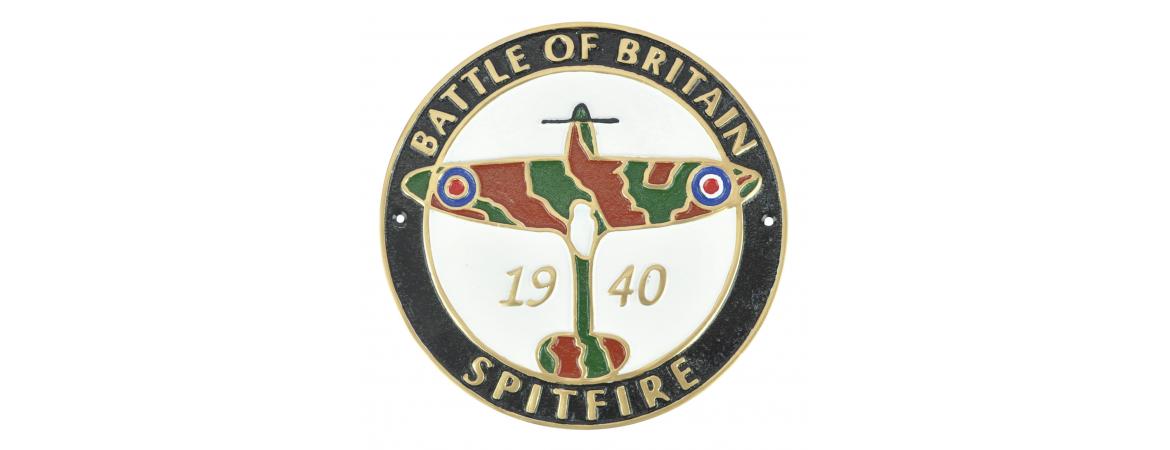 Battle of Britain Spitfire 1940 Plaque