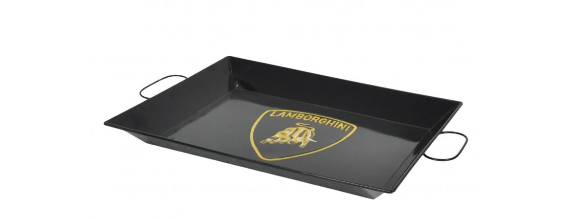 L Black Tray