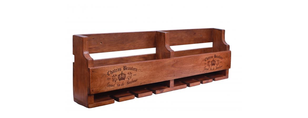 Bottle Rack Holds 8 Bottles - Chateau Beaulieu