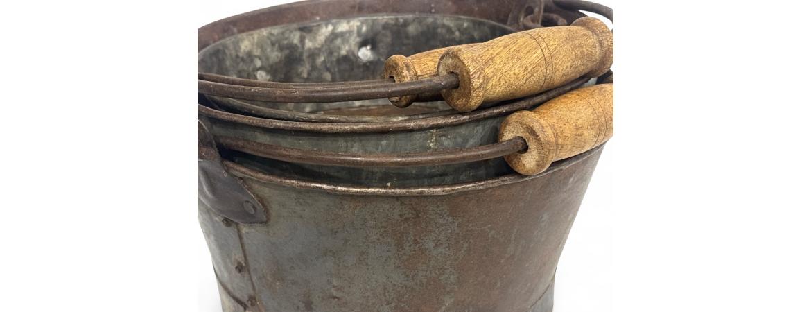 Set of 3 Iron GWR Baskets