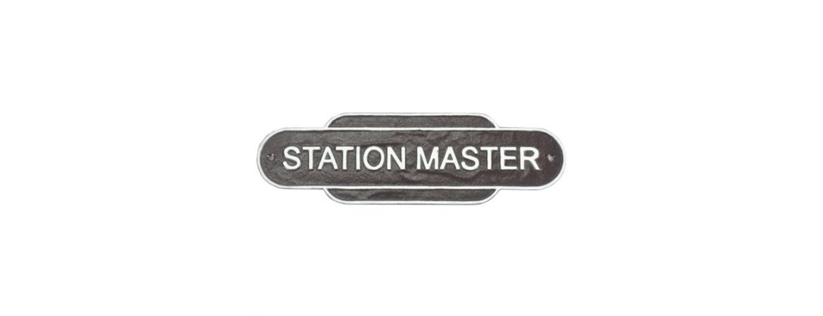 Station Master Plaque