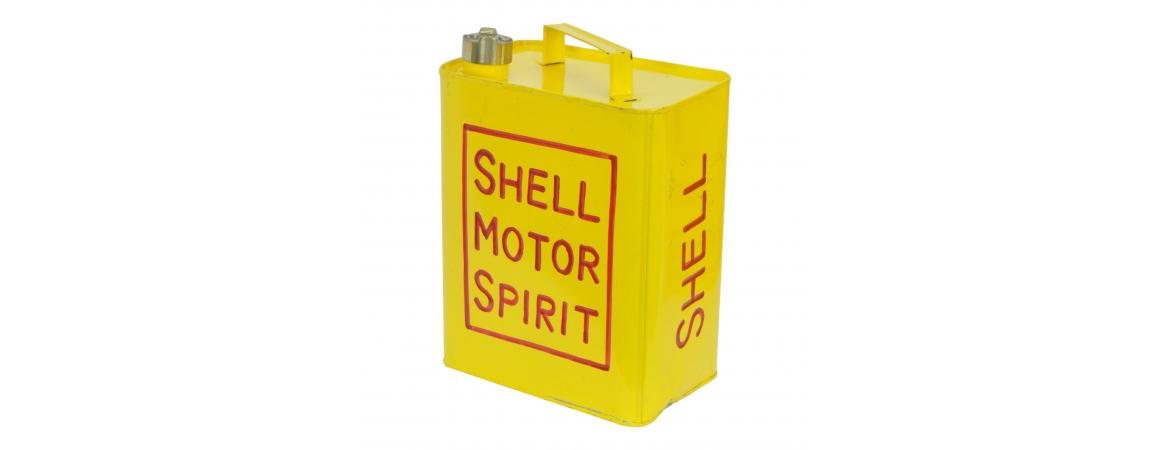 Shell Oil Can