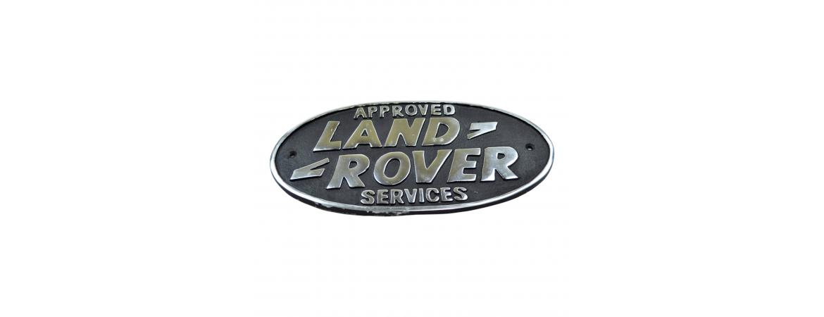 Land Rover Wall Plaque - Cast Aluminium