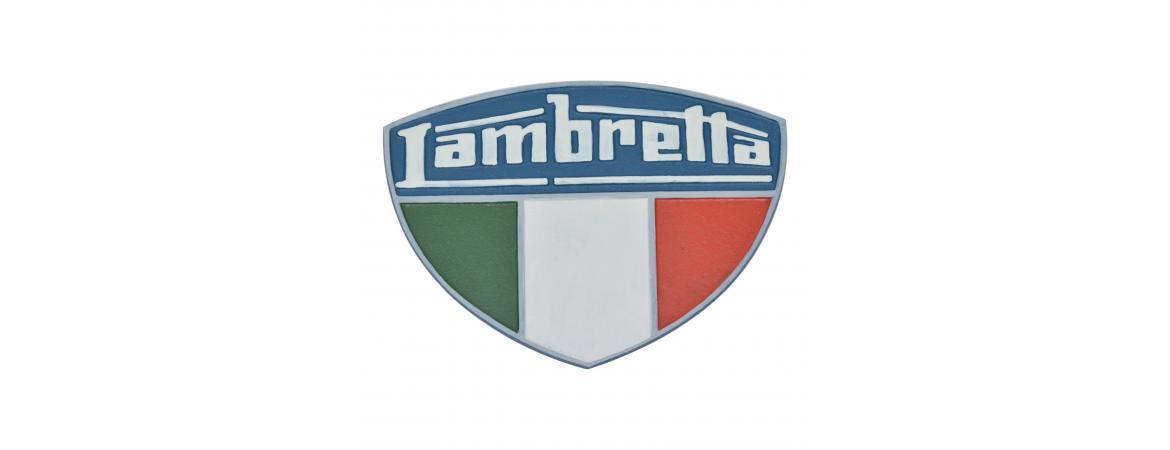 Lambretta Badge Wall Plaque - Cast Aluminium