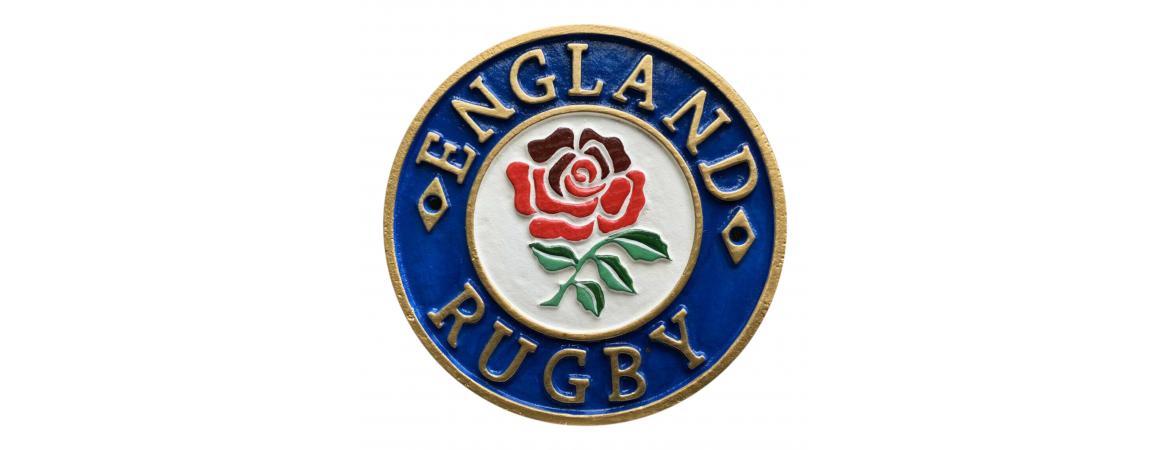 England Rugby Wall Plaque - Cast Iron