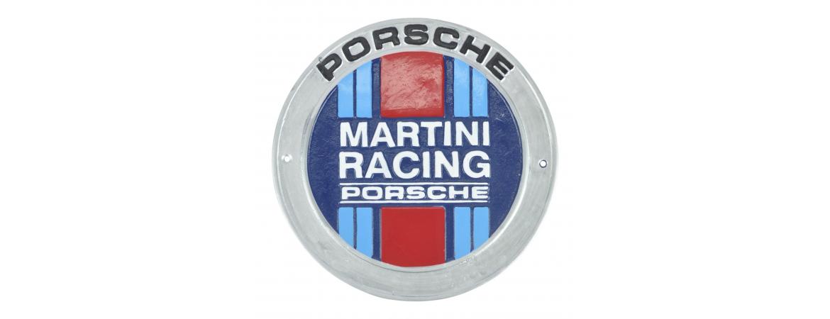 Porsche Martini Wall Plaque - Cast Aluminium