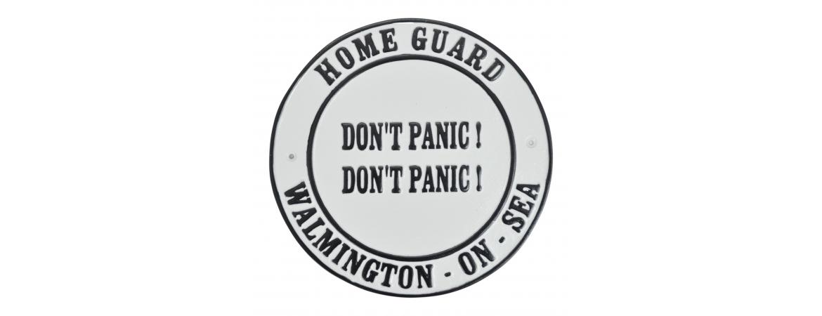 Home Guard Don't Panic - Cast Iron