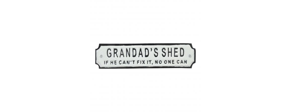 Grandad's Shed - Cast Iron