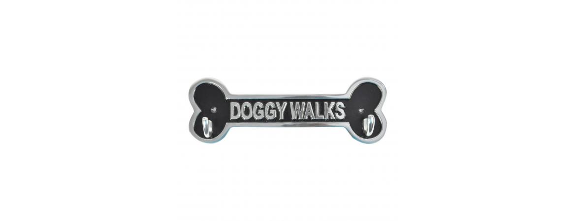 Doggy Walks Hooks - Cast Aluminium