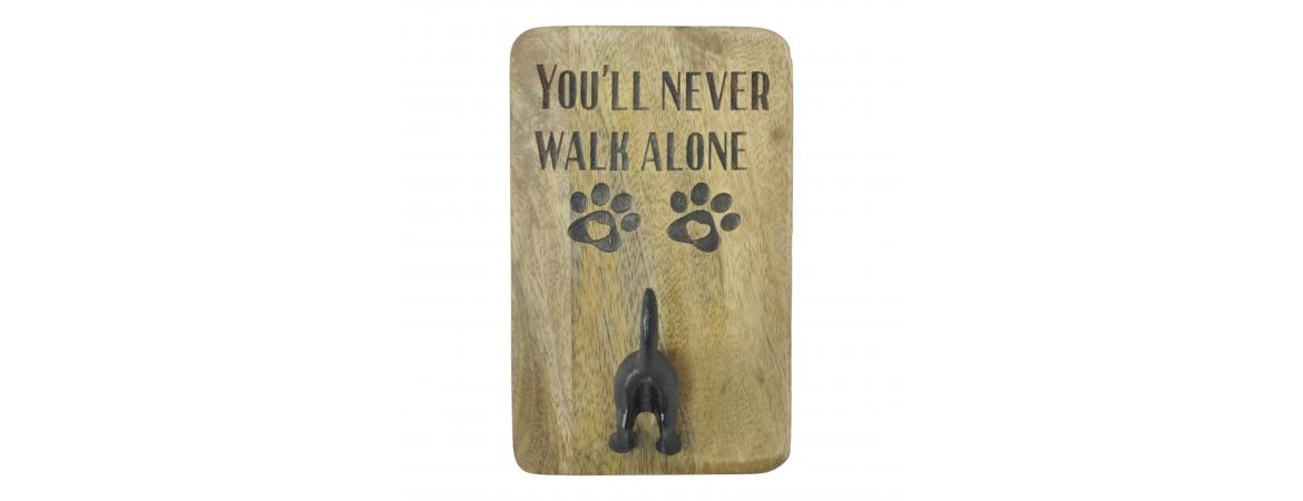 You'll Never Walk Alone Wall Hook