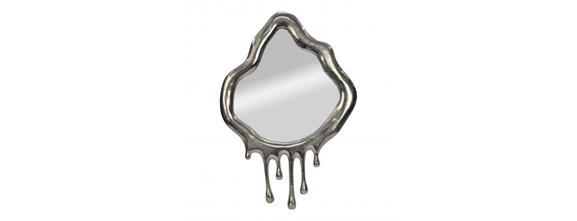 Wall Mount Drip Mirror - Cast Aluminium