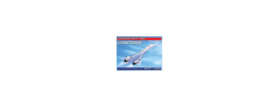 Medium Concorde Tin Sign