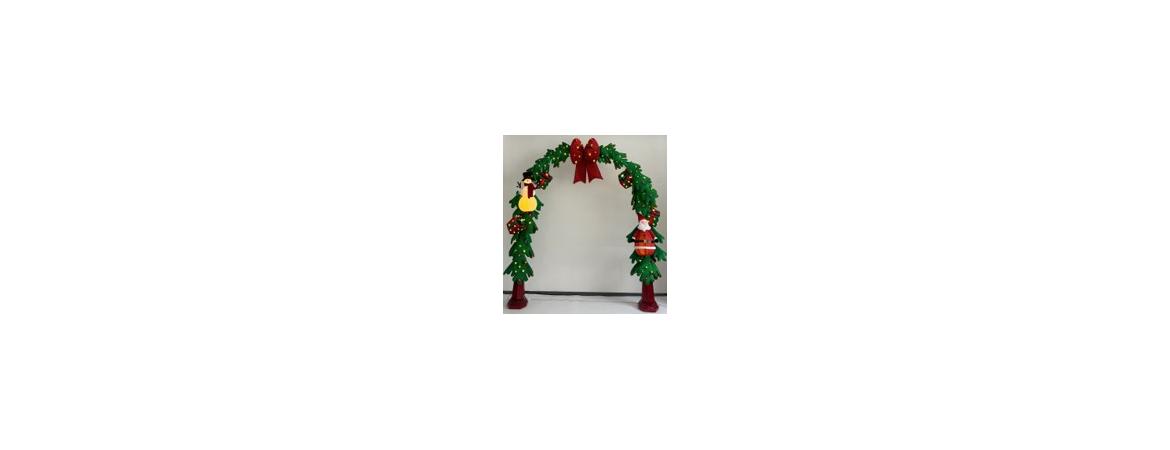 2.35 x 2.75 Christmas Arch