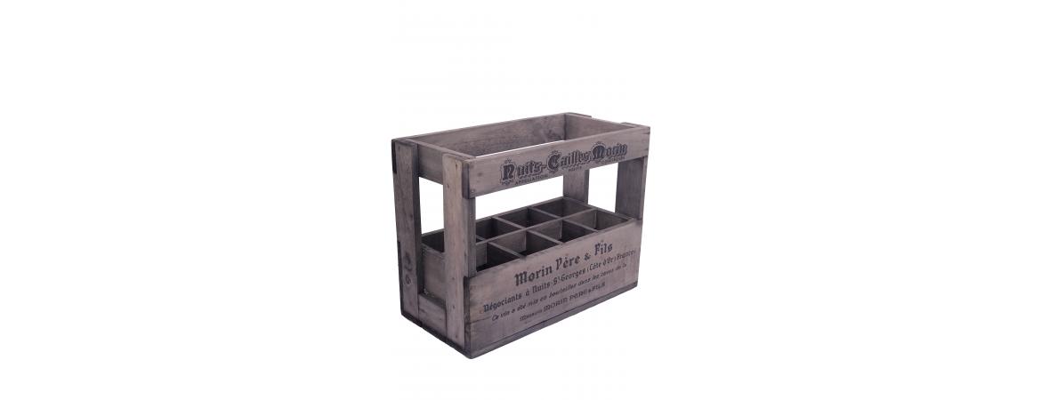 Wine Crate for 8 Bottles - Nuits Cailles Morin