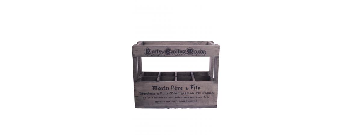 Wine Crate for 8 Bottles - Nuits Cailles Morin