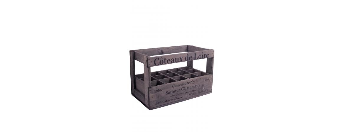 Wine Crate for 15 Bottles - Coteaux de Loire