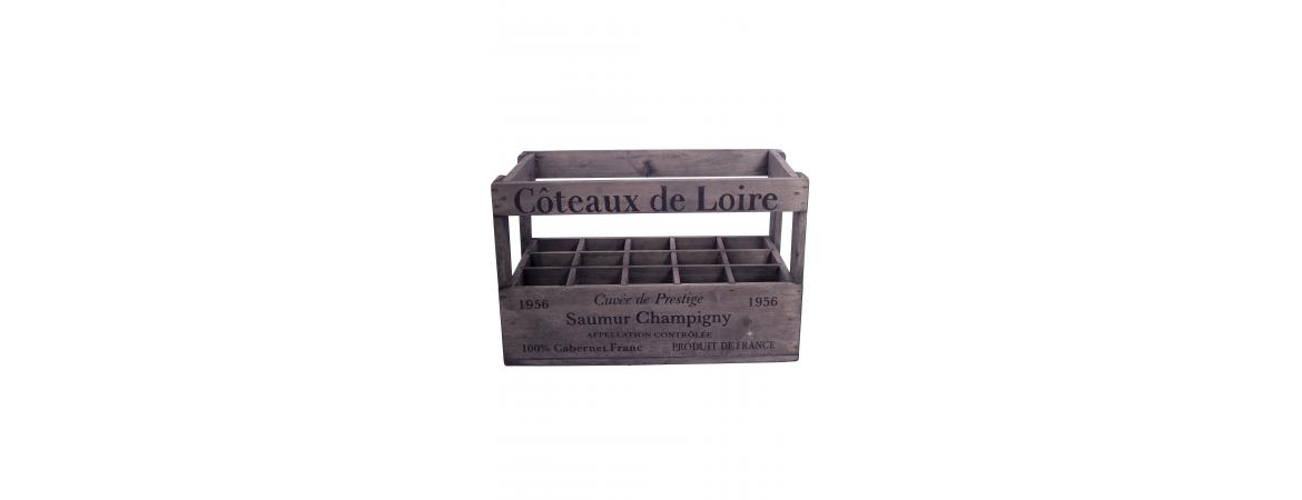 Wine Crate for 15 Bottles - Coteaux de Loire