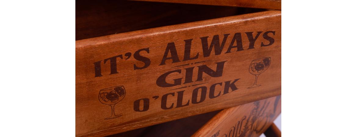 Set of 4 Rectangular Boxes - Gordon's Gin