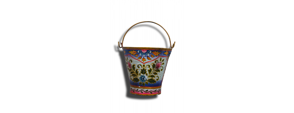 Set of 5 Iron Buckets